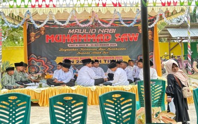 Dua Hari Penuh Berkah: MIN 24 Aceh Timur Mengadakan Kegiatan Gelar Lomba Islami dan Santunan Anak Yatim dalam Rangka Maulid Nabi
