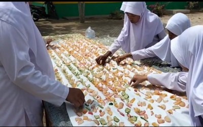Sulap Sisa Nasi Program MBG Jadi Kerupuk 